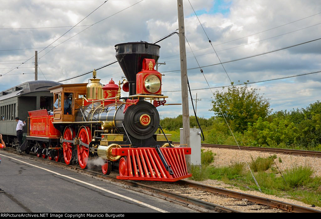 CPRR Leviathan Steam Locomotive